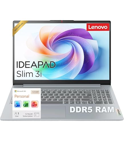 Amazon.com: Lenovo IdeaPad Slim 3 15.6