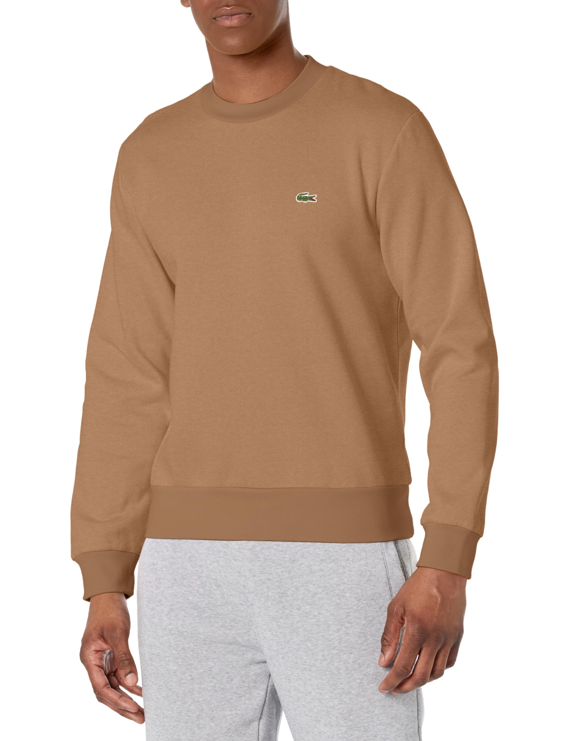 Lacoste Men’s Long Sleeve Fleece Crewneck Sweatshirt