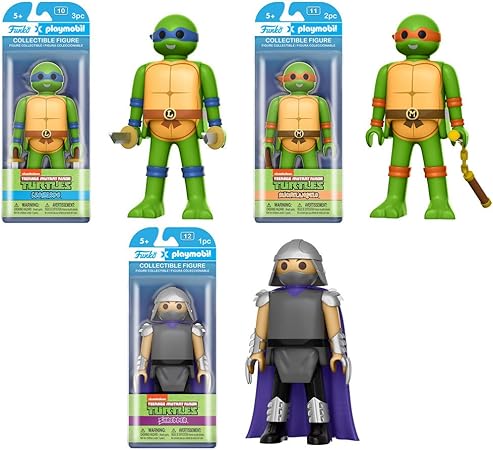 Amazon Funko マルチカラー ティーンエイジ ミュータント ニンジャ タートルズ 3個セット ロボット 子ども向けフィギュア おもちゃ Amazon Funko マルチカラー ティーンエイジ ミュータント ニンジャ タートルズ 3個セット ロボット 子ども向けフィギュア おもちゃ