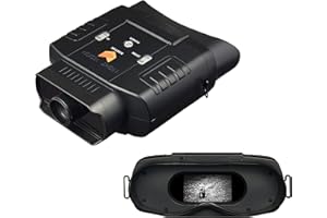 Nightfox 100V Handheld Digital Night Vision Goggles | Easy to Use Night Vision Binoculars for Adults | 100yd+ Range, 3X Magnification | Camping Gear, Tactical Gear, Survival Gear