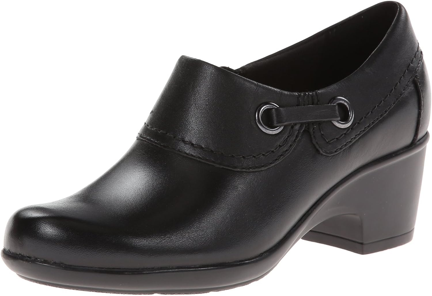 Clarks Danby Womens Shoe Black 9.5 W
