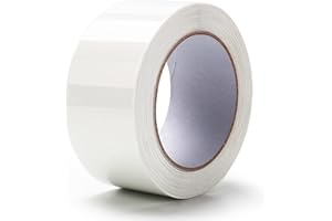 LLPT Caulk Tape Solid White 2 Inch x 33 Feet Extra Waterproof Heavy Duty Adhesive Caulking Strips for Sink Shower Bathtub Toilet Lavabo Kitchen (WS233)