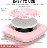 MelodySusie Professional Nail Dust Collector SPro 4000RPM Pink view 4