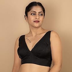 FIGURE'S DESIGNER Women's Dupion Raw Silk