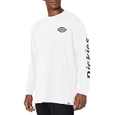 Dickies Mens Long Sleeve Heavyweight Logo T-Shirt