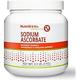 NutriBiotic - Sodium Ascorbate Buffered Vitamin C Powder, 2.2 Lb | Vegan, Non-Acidic & Easier on Digestion Than Ascorbic Acid