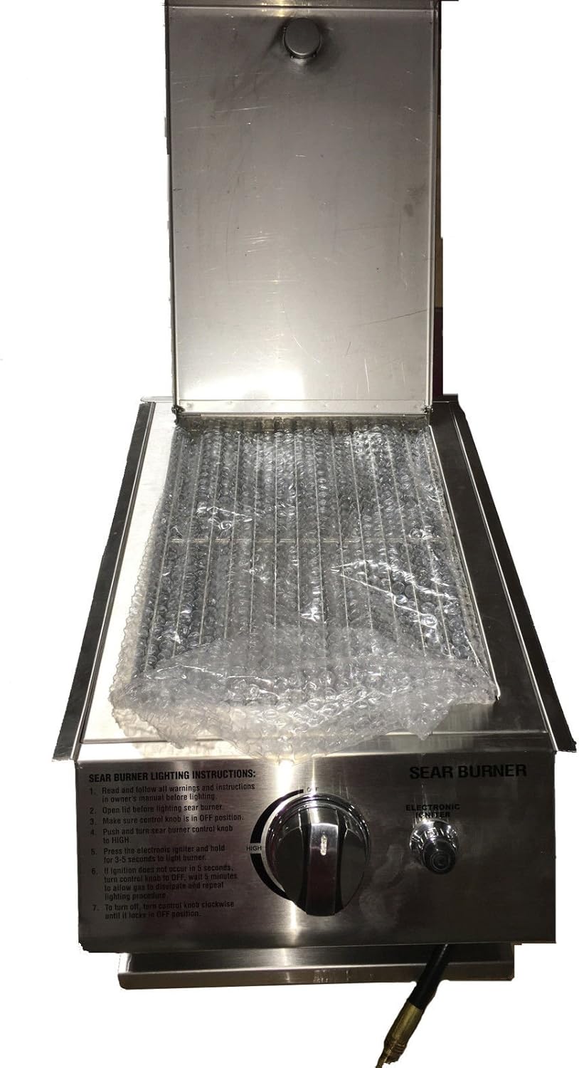 coyote natural gas grills on Amazon Com Charmglow Gas Grill Natural Gas Built In Drop In High Output Replacment Sear Burner Only Garden Outdoor