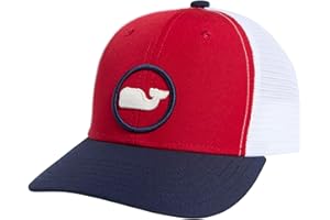 vineyard vines Boys' Whale Dot Performance Trucker Hat