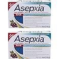 Asepxia Scrub Exfoliante Cleansing Bar Soap 4 oz (Pack of 2)