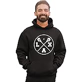 Go All Out LAX Lacrosse Sticks Mens Women Youth Sweatshirt Hoodie