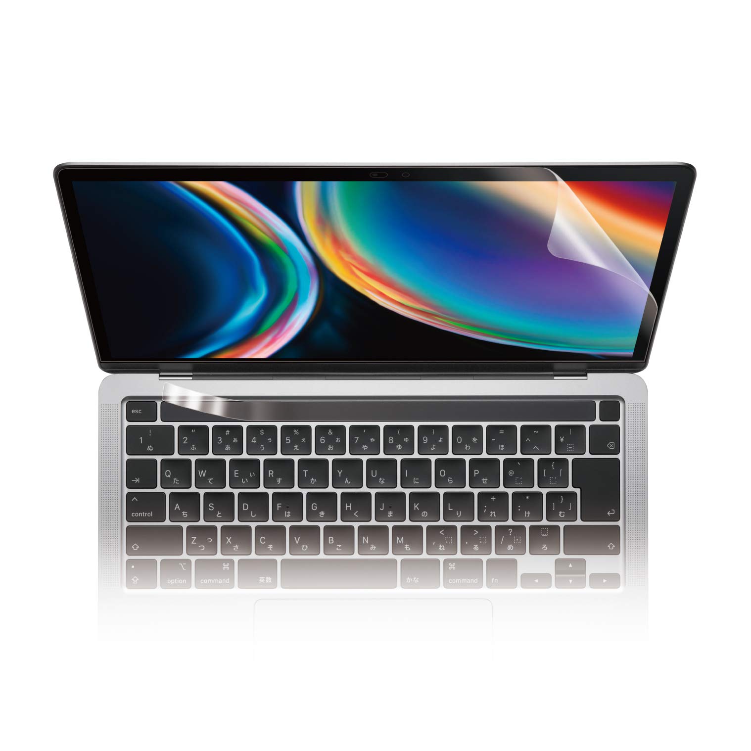 エレコム 液晶保護フィルム MacBook Pro13inch 2020年モデル対応 【2020年M1チップモデル対応】 超反射防止 ブルーライトカット EF-MBPT13FLBLKB商品画像