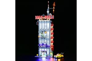 LIGHTAILING Light Set for Daily Bugle Building Blocks Model - Led Light kit Compatible with Lego 76178 - Not Include The Model