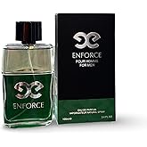 United Scents ENFORCE POUR HOMME Eau de Parfum for Men 3.4 Fl Oz - Notes: Juniper, Lavender, Lemon, Patchouli