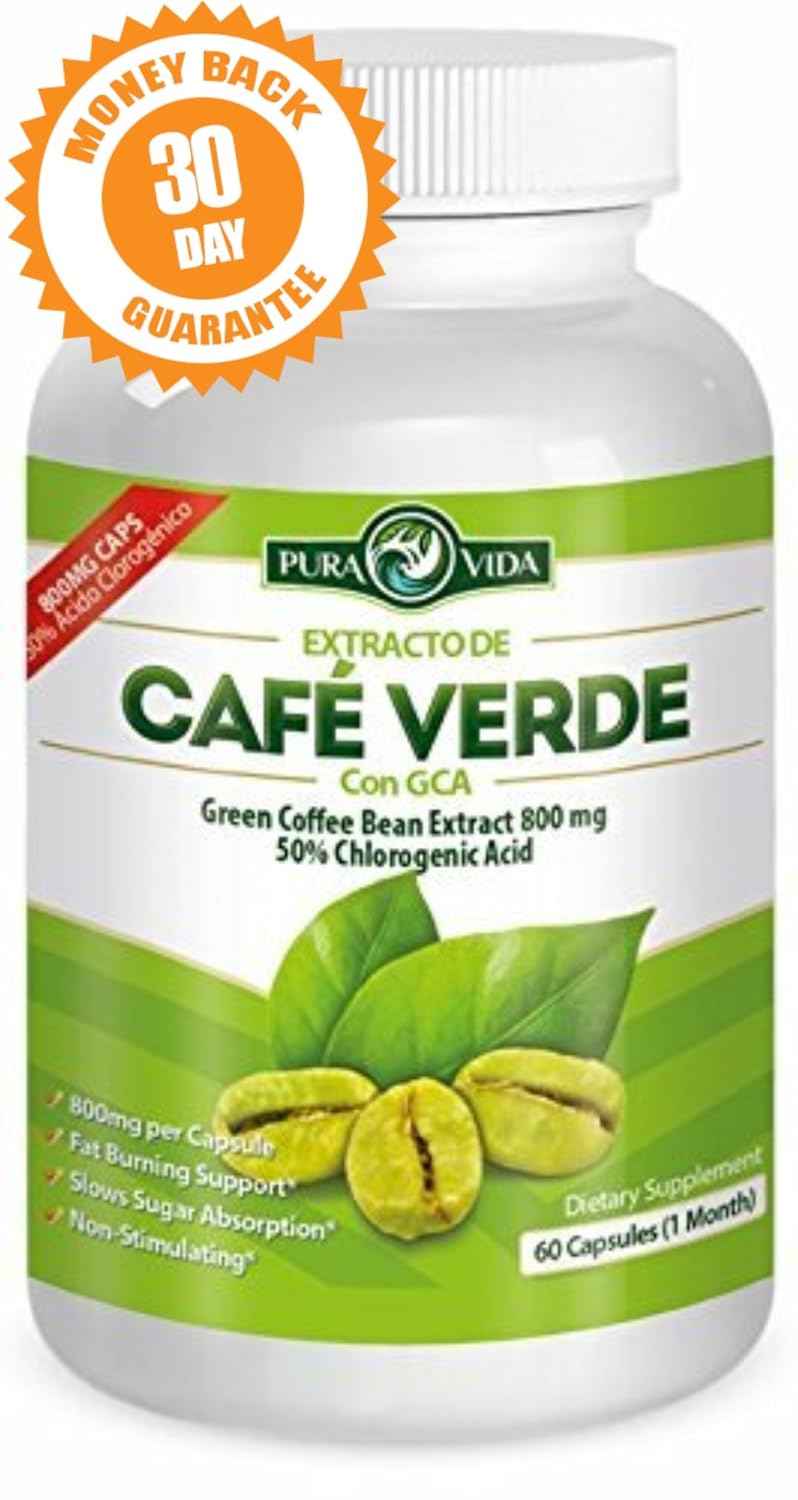 Green Coffee Bean Extract with GCA Extracto de Café Verde