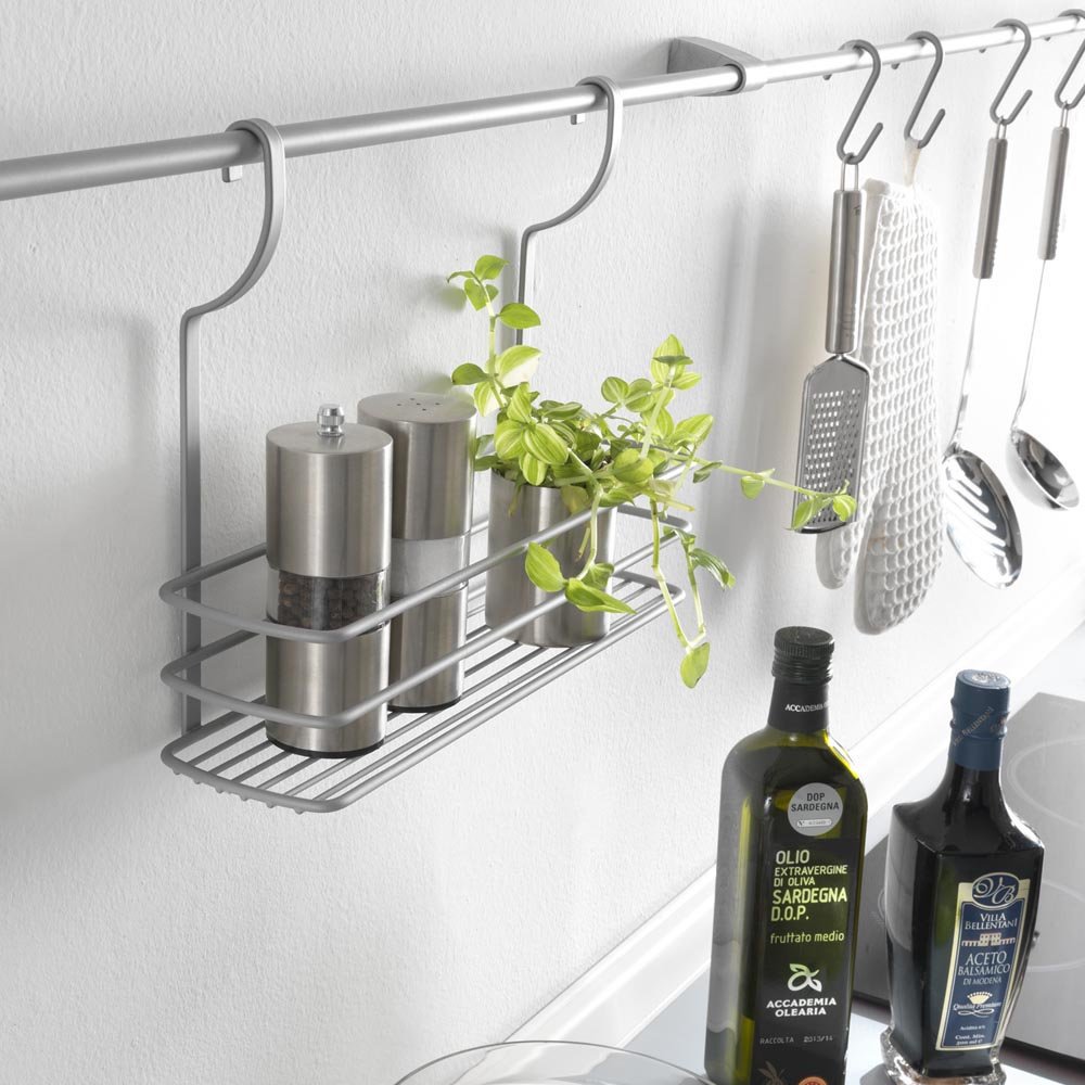Полка для рейлинга на кухню. Кухонные принадлежности на рейлинги. Hultrap ikea рейлинг. Рейлинговые аксессуары для кухни. Рейлинги и навесные аксессуары для кухни.