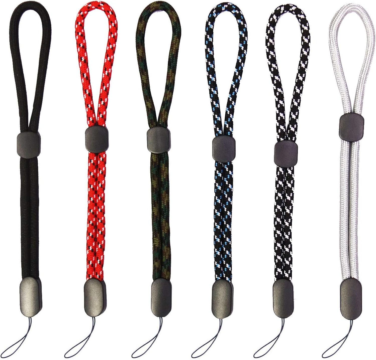 Pastall 7.6 in Adjustable Wrist Strap Hand Lanyard, Nylon