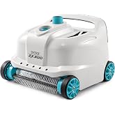 INTEX ZX300 Deluxe Pressure-Side Automatic Pool Vacuum Cleaner | 28005E - For Large Above Ground Pools - Water-Powered Suction - Required Pump Flow Rate: 1,600 - 3,400 GPH