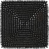 Uttermost Portside - Wood Wall Panel-24 Inches Tall and 24 Inches Wide-Satin Black Finish