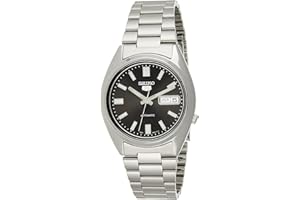 SEIKO Automatic Watch for Men 5-7S Collection - with Day/Date Calendar, Luminous Hands, Stainless Steel Case & Bracelet