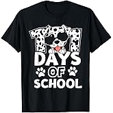 Happy 101 Days School Cute Dog 100 Days Smarter Student Kids T-Shirt