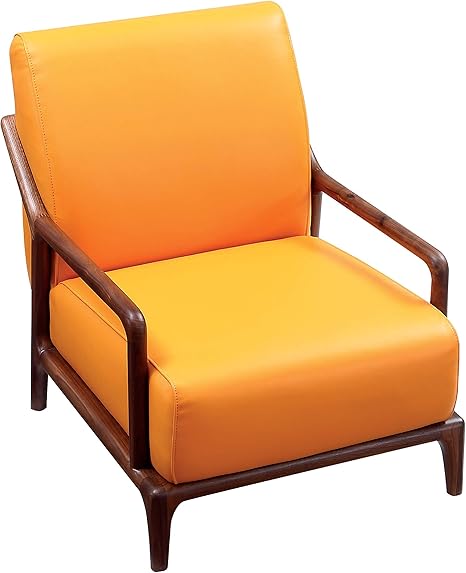 Shine Mount Recliner Orange Armchair Amazon Co Uk Kitchen Home