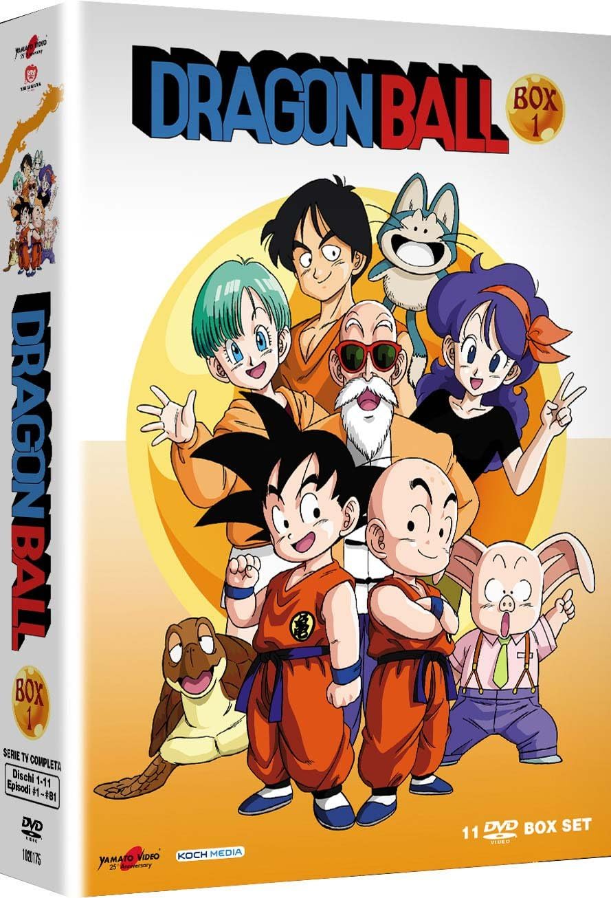ドラゴンボール 元祖 Tv版 Dvd Box1 1話 81話 25分 日本語音声選択可 ドラゴンボール無印 鳥山明 アニメ Dvd Import Pal 再生環境をご確認ください アニメ Amazon