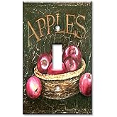 Art Plates - Dark Apples Switch Plate - Single Toggle