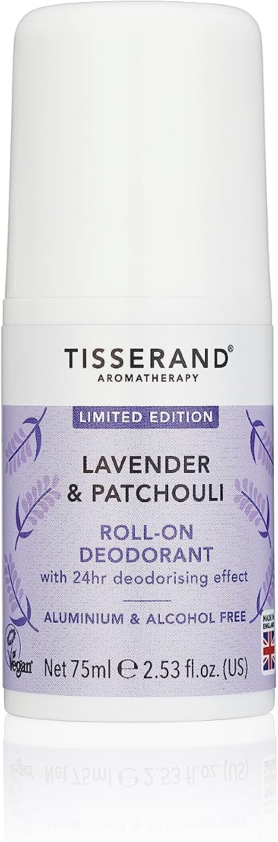 Tisserand Aromatherapy Lavender Patchouli Deodorant 75ml 100% Natural Essential