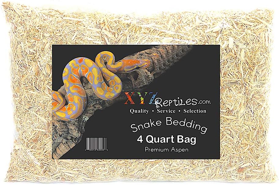 xyzReptiles Premium Aspen Snake Bedding Reptile Bedding
