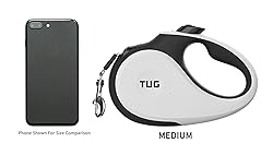 TUG 360° Tangle-Free Retractable Dog Leash | 16 ft