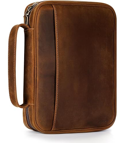 Copertina Bibbia Studio Pelle Madonna E Bambino | Vendita Online Su HOLYART