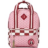 Bioworld Demon Slayer Logo Cotton Canvas Women's Pink Mini Backpack