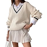 CENLLE Winter 90s Grunge Aesthetic Streetwear Sweater Retro Y2k Vintage Gothic Loose Women Knit Pullover Striped Jumper