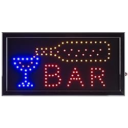 LED Bar Sign - Neon Electric Display Sign with