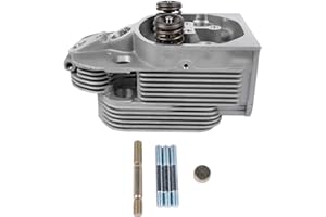 04158537 Cylinder Head Complete w/Valves Compatible with Deutz Engine F2L912 F3L912 F4L912 F5L912 F6L912 FL913