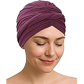 CAPLORD Chemo Headwear for Women, Turban Beanie, Cancer Head Wrap, Alopecia Hat, Hair Loss Cap, Chemotherapy Scalp Covering