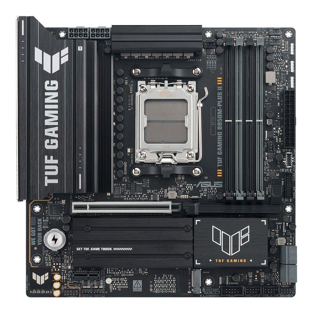 ASUS TUF GAMING B850M-PLUS II B850 Socket AM5 Micro-ATX Motherboard