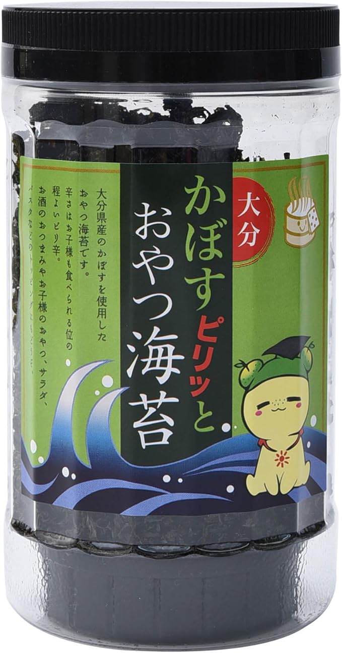 Amazon ヘルカンパニー 大分かぼすピリッとおやつ海苔 g Hell Company ヘルカンパニー 味付けのり 通販