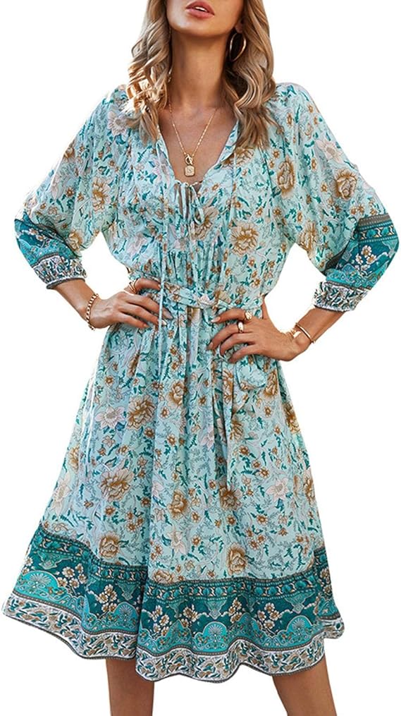 black flowy dress amazon