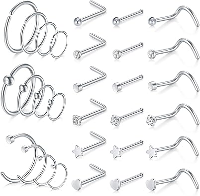 plastic nose ring for surgery