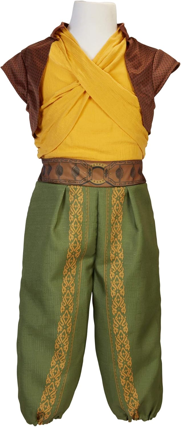Disney Raya Warrior Costume Outfit with Cape for Girls Size 4-6X [ Exclusive]: Toys & Games
