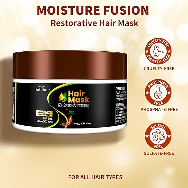 DUNTAIL REPAIRING HAIR MASK FOR DRY, DAMAGED HAIR WITH COCONUT OIL AND KERATIN(110 ML)