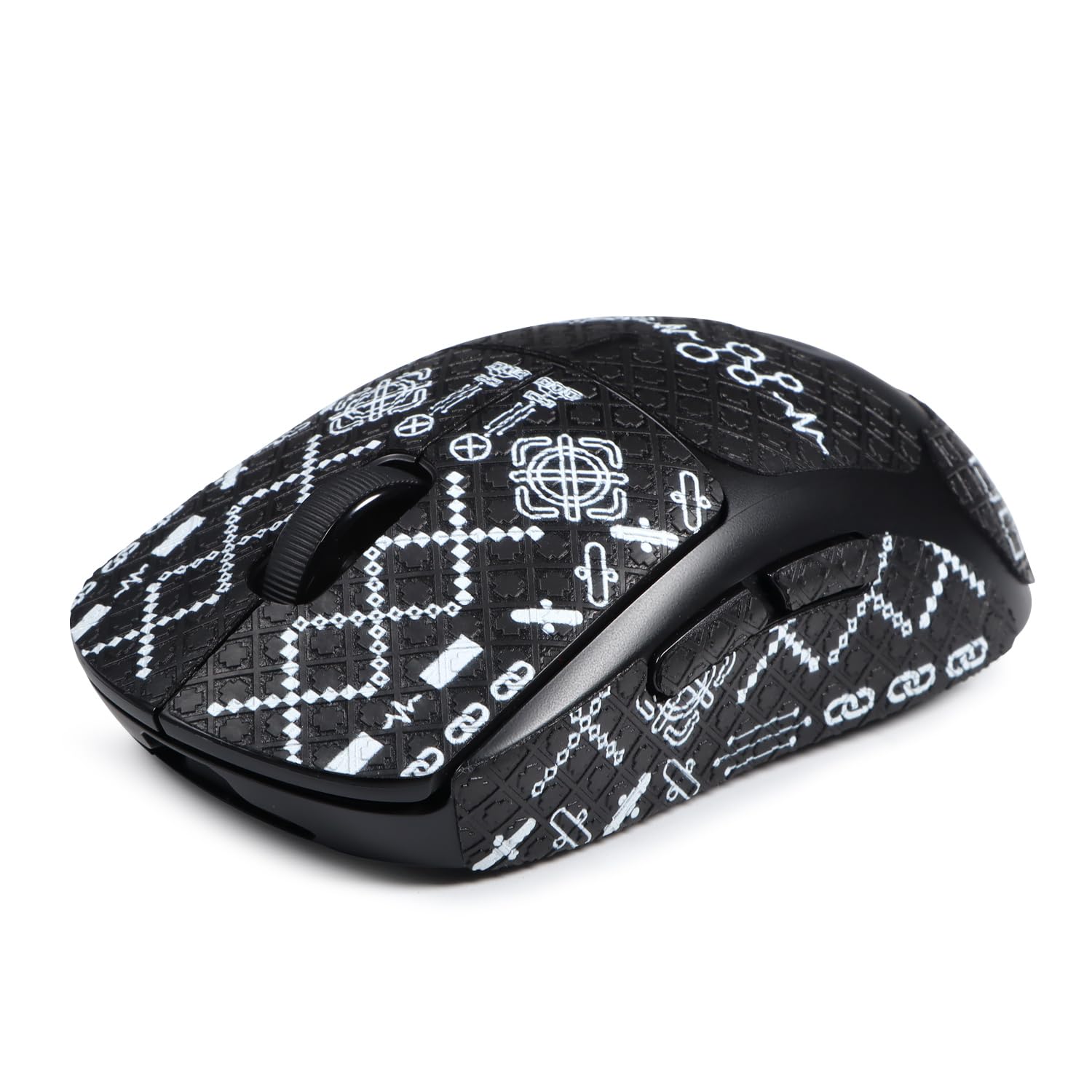 IMMOENUC Mouse Grip Tape for Logitech G Pro Wireless GPW Mouse Anti Slip Skin Self-Adhesive,Pre-Cut,Sweat-Resistant Game Mouse AccessoriesFloral