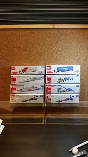 Amazon トミカ ロングトミカ 初回特別カラー 通常 絶版など 8台セット クリアケース付き トイザらス オリジナル ミニカー ダイキャストカー ホビー