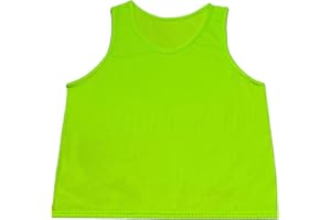 Tych3L Scrimmage Training Vest Kids Youth Adult Soccer Practice Jersey Athletic Pinnies (6 & 12 Pack)