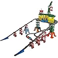 Thomas & Friends Toy Train Set, Super Station, Extra Large Race Track with Motorized Thomas, Diecast Percy & MINIS James for Ages 3+ Years