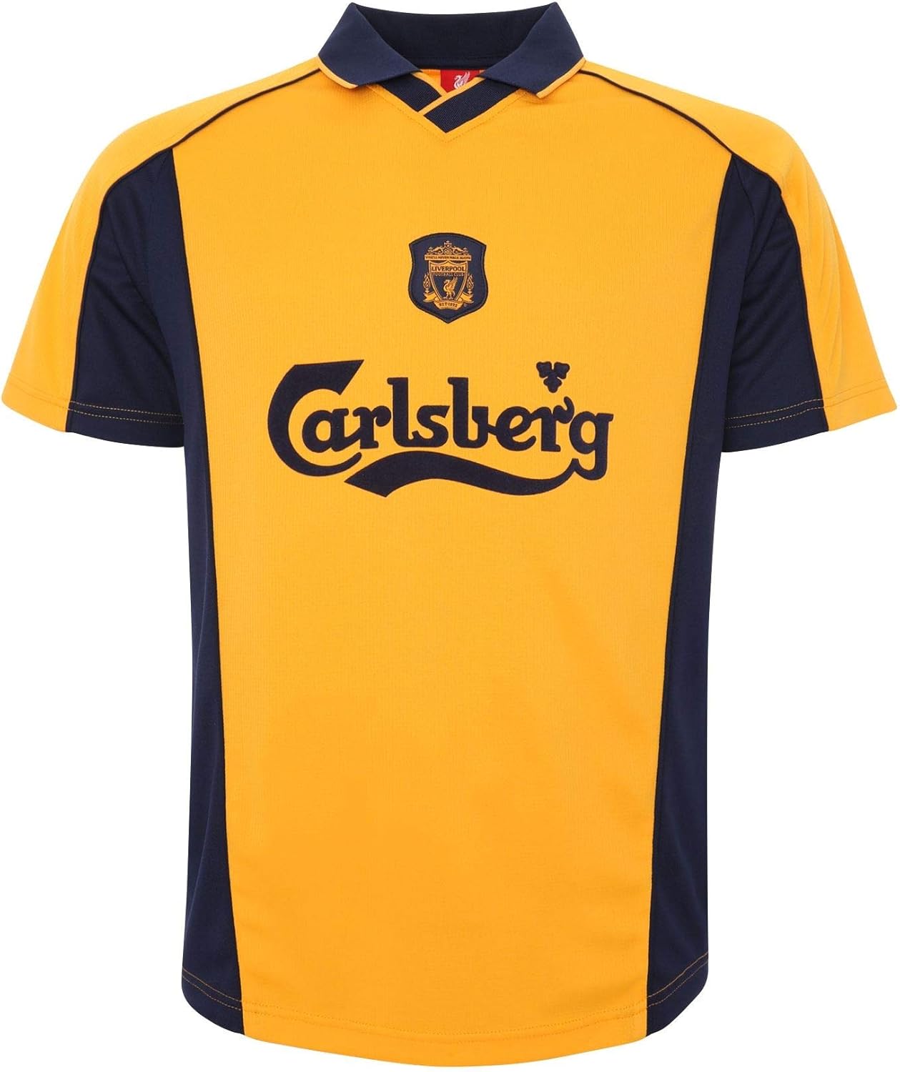 Liverpool Fc Mens Retro 00 01 Away Shirt Lfc Official Amazon Co Uk Clothing