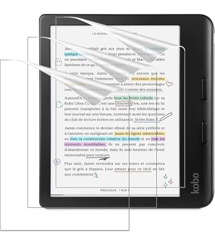 Amazon.com: Kobo Libra Colour Black eReader with Case Bundle