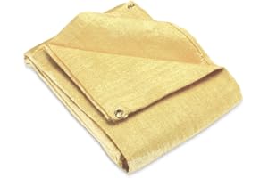 Deke Home - Fireproof Welding Blanket 4x6 ft, Heavy-Duty Fiberglass Fire Shield for Welding, Heat Resistant 1,000°F, Fire Retardant, Fireproof Insulation Blankets for Home, Kitchen & Industrial Use