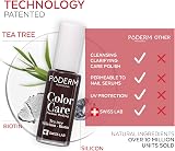PODERM Nail Care Polish with Tea Tree Black Red 8ML Podiatrist Swiss Made view 4